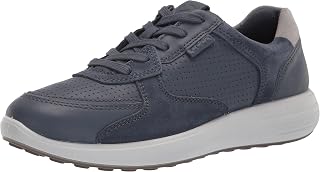 ECCO Men's Perforated Sneakers Soft 7 Runner Sports Shoes