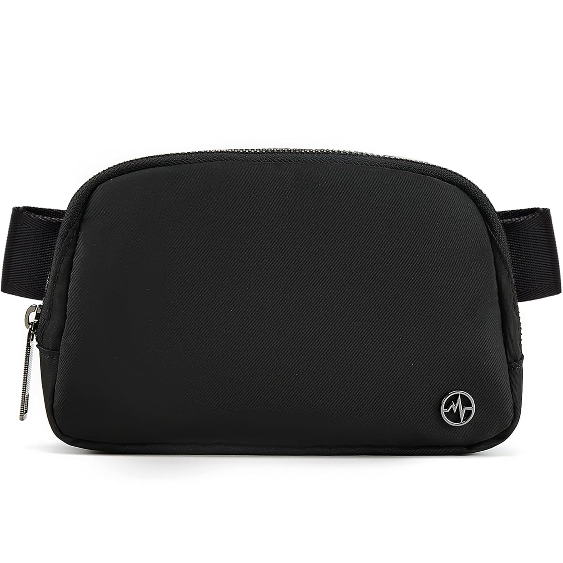 Pander Crossbody Belt Bag for Women and Men, Travel and Everyday Use, Black | Ny