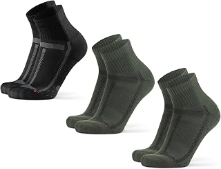 DANISH ENDURANCE Men's Running Socks, 3 Pairs