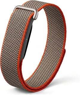 Compatible with Google Fitbit Air Strap Nylon Loop Sport Replacement Band | Micro-Adjustable Performance Loop Bands for Fit Bit Air, Soft Breathable Daily Workout-Friendly Sleeping Wristband Women Men