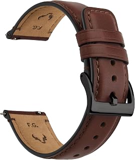 Fullmosa 18/19//20/21/22/23/24/26mm Vintage Leather Watch Band