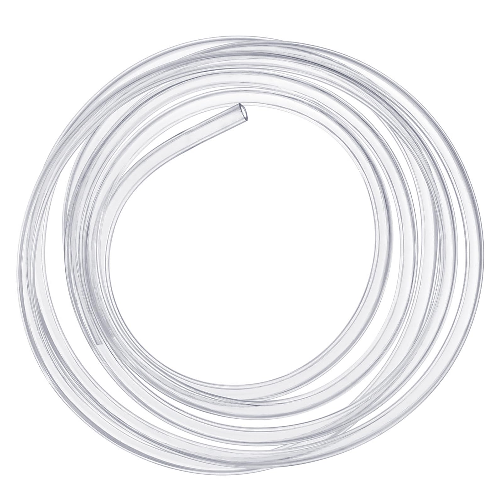 Kesote 7mm ID 9mm OD Clear PVC Tubing - 3 Meters | Flexible Plastic Hose Pipe, W