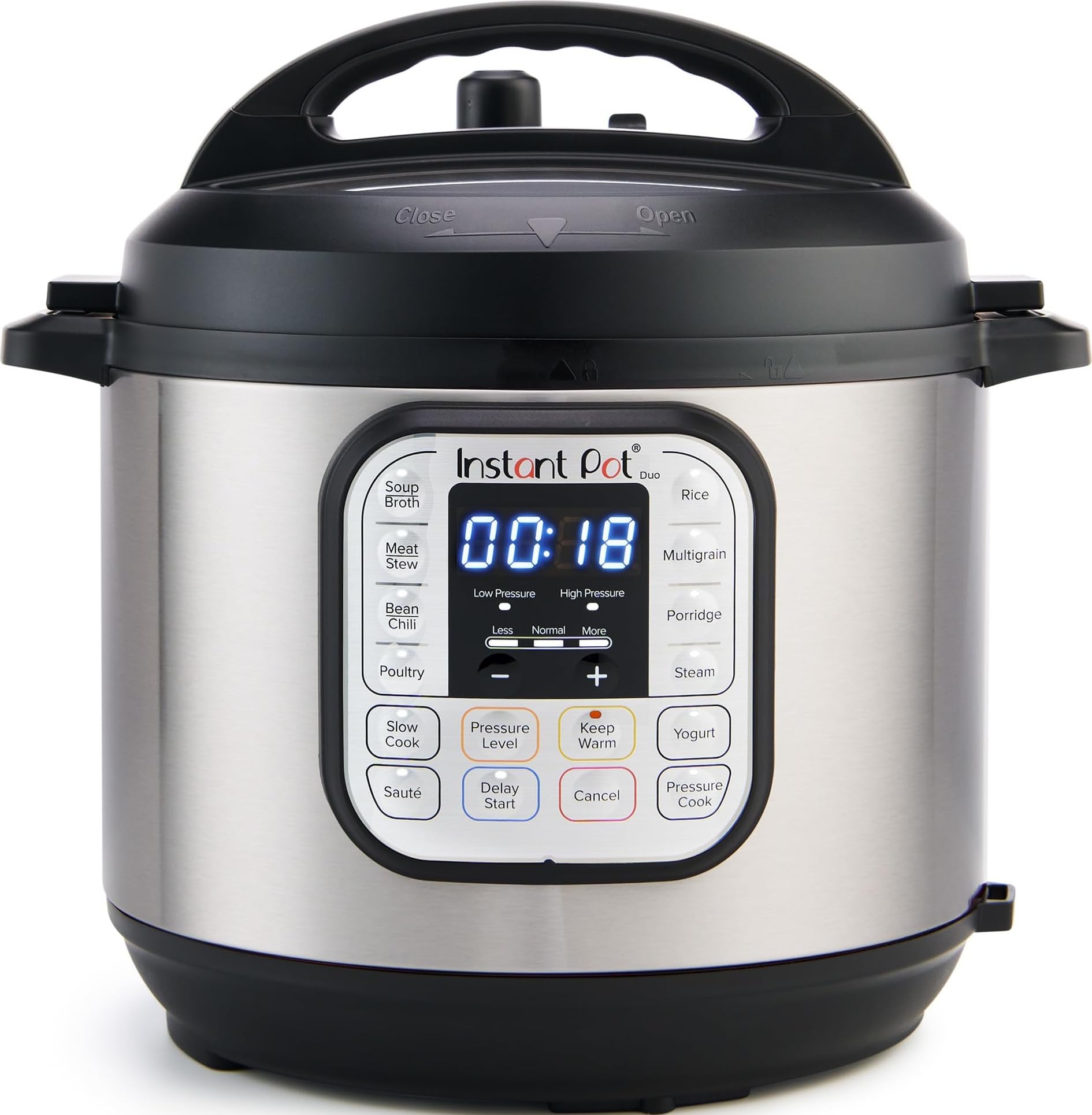 Instant Pot Duo 6 Qt 7-in-1 Electric Pressure Cooker, Stainless Steel | Slow coo