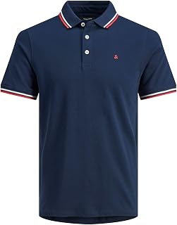 JACK & JONES Premium Polo Plain Shirt Collar Polo