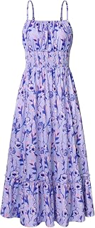 GRACE KARIN Summer Dresses for Women 2026 Vacation Boho Maxi Sundress