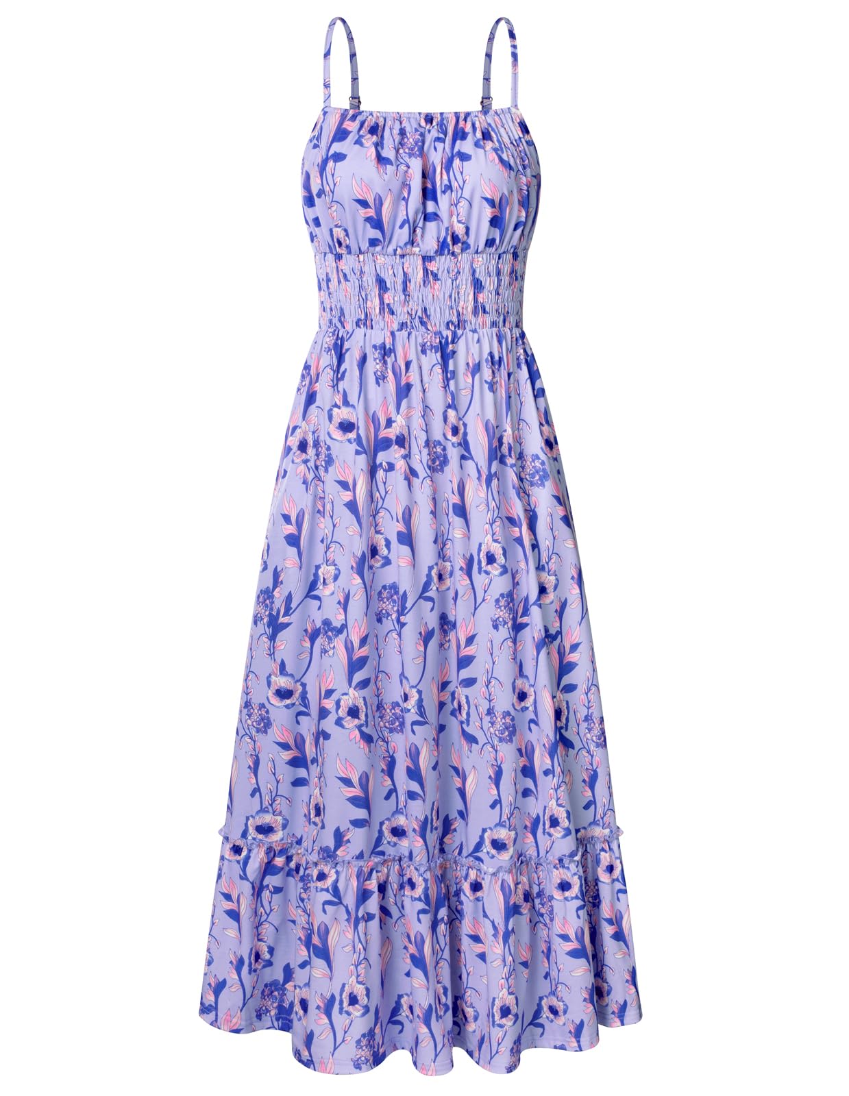 GRACE KARIN Summer Dresses for Women 2026 Vacation Boho Maxi Sundress