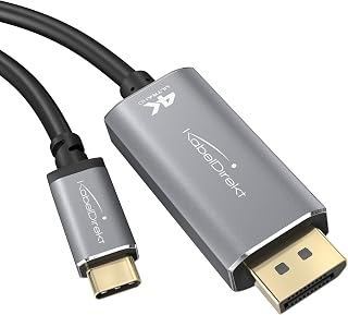KabelDirekt – 4K USB C to DisplayPort Adapter Cable – 6ft