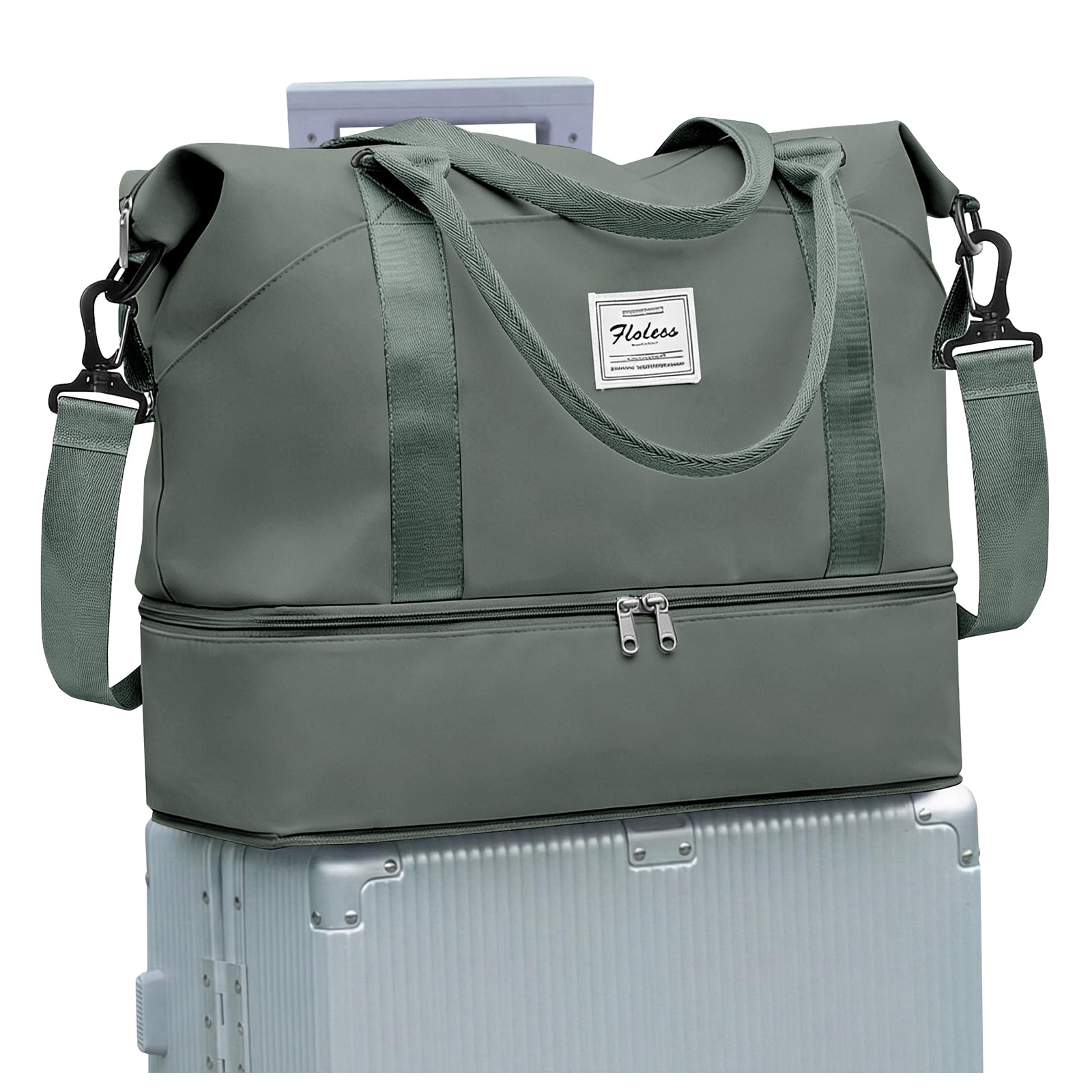 SZLX Ryanair Travel Bag, 40 x 20 x 25 cm, Travel Bag with Shoe Compartment, Ryan
