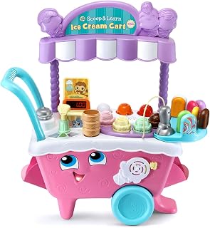 LeapFrog Scoop & Learn Ice Cream Cart Deluxe (Amazon Exclusive) Frustration Free Packaging