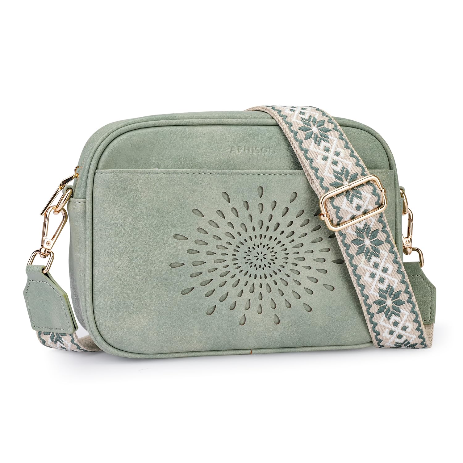 APHISON Crossbody Bags for Women Trendy,Vegan Leather Small Crossbody Purses Sho