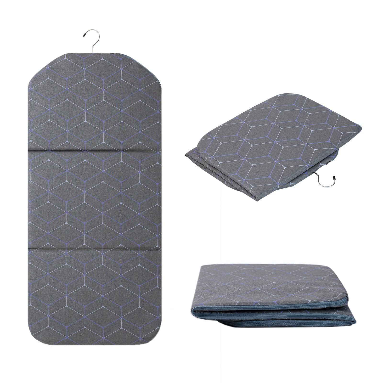 Foldable Ironing Mat, Hanging Steamer Board for Clothes, Steamer Pad | Perfect f