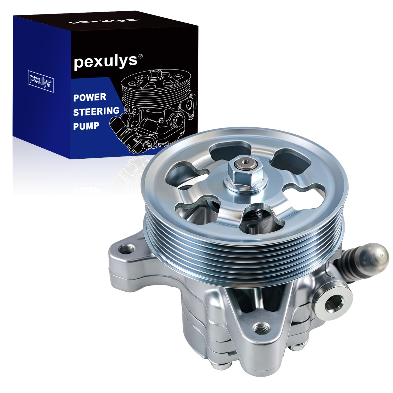 Pexulys Power Steering Pump For Honda CR-V 02-11, 21-5419 | Fits Accord 2006-200