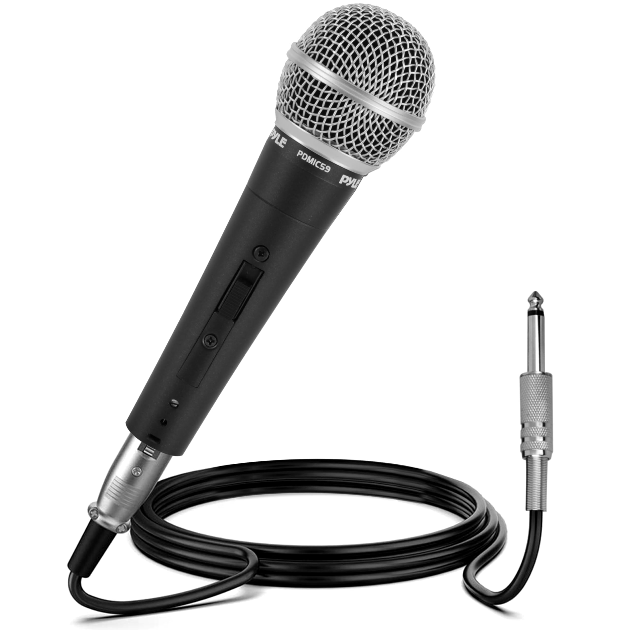 Pyle Microphone - Professional Dynamic Vocal Microphones, with ON/OFF Switch, Dy
