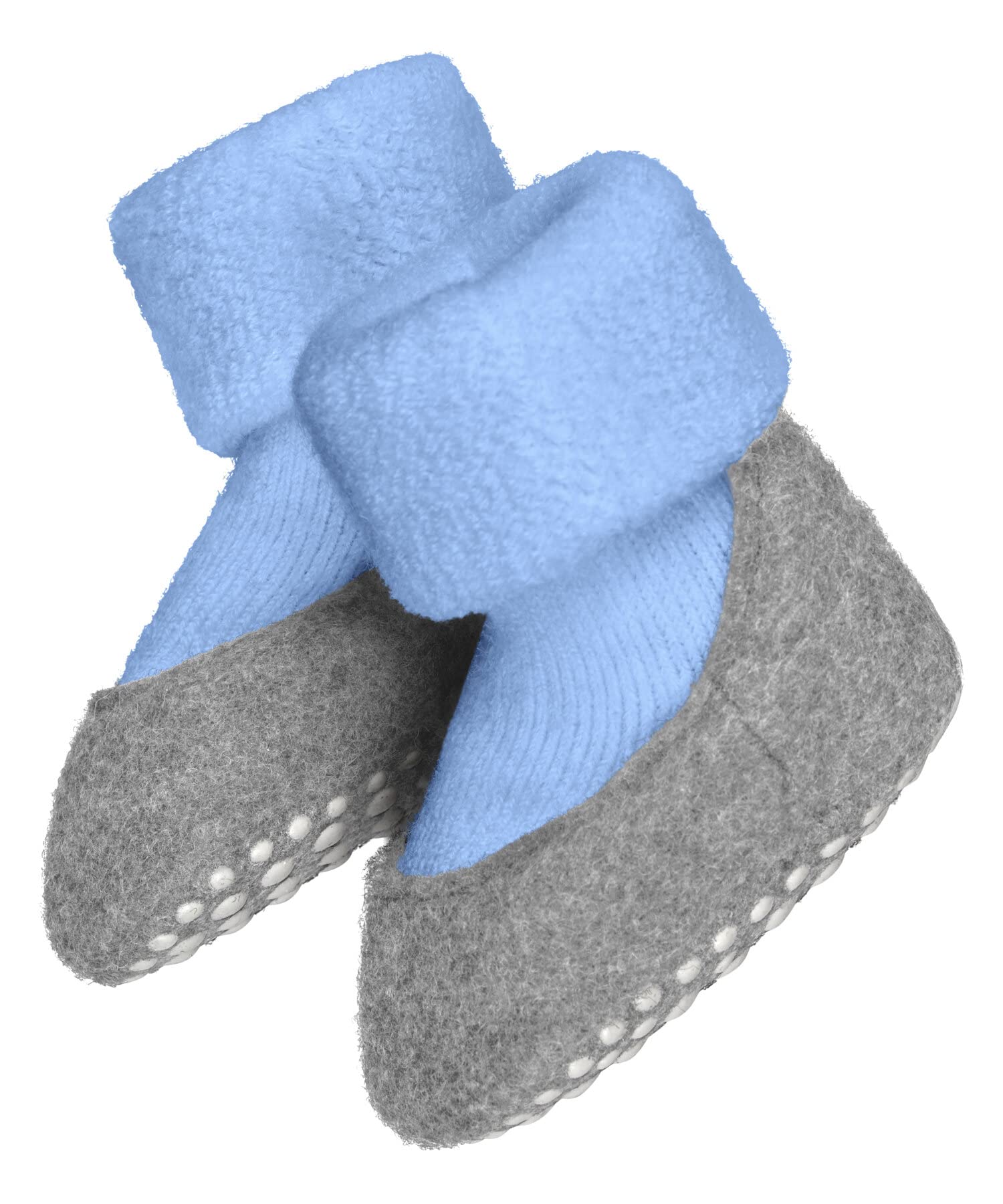 FALKE Unisex Kids Baby Cosyshoe Socks Slippers Breathable Heat-regulating Anti-O