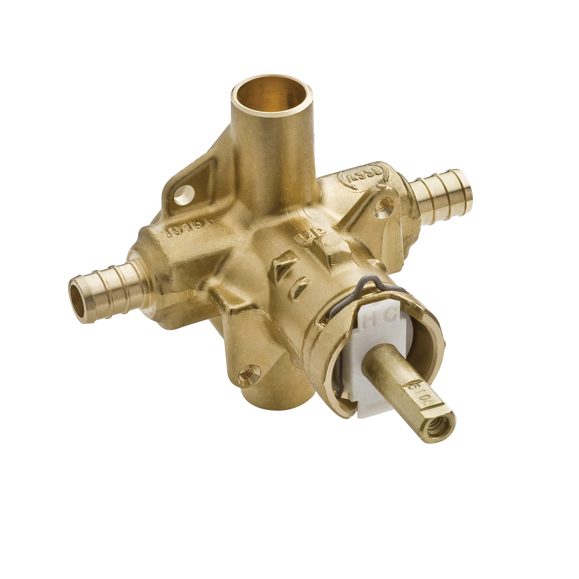 Moen 2580 Posi-Temp Brass Pressure Balancing Shower Valve, 1/2-Inch Crimp Ring P