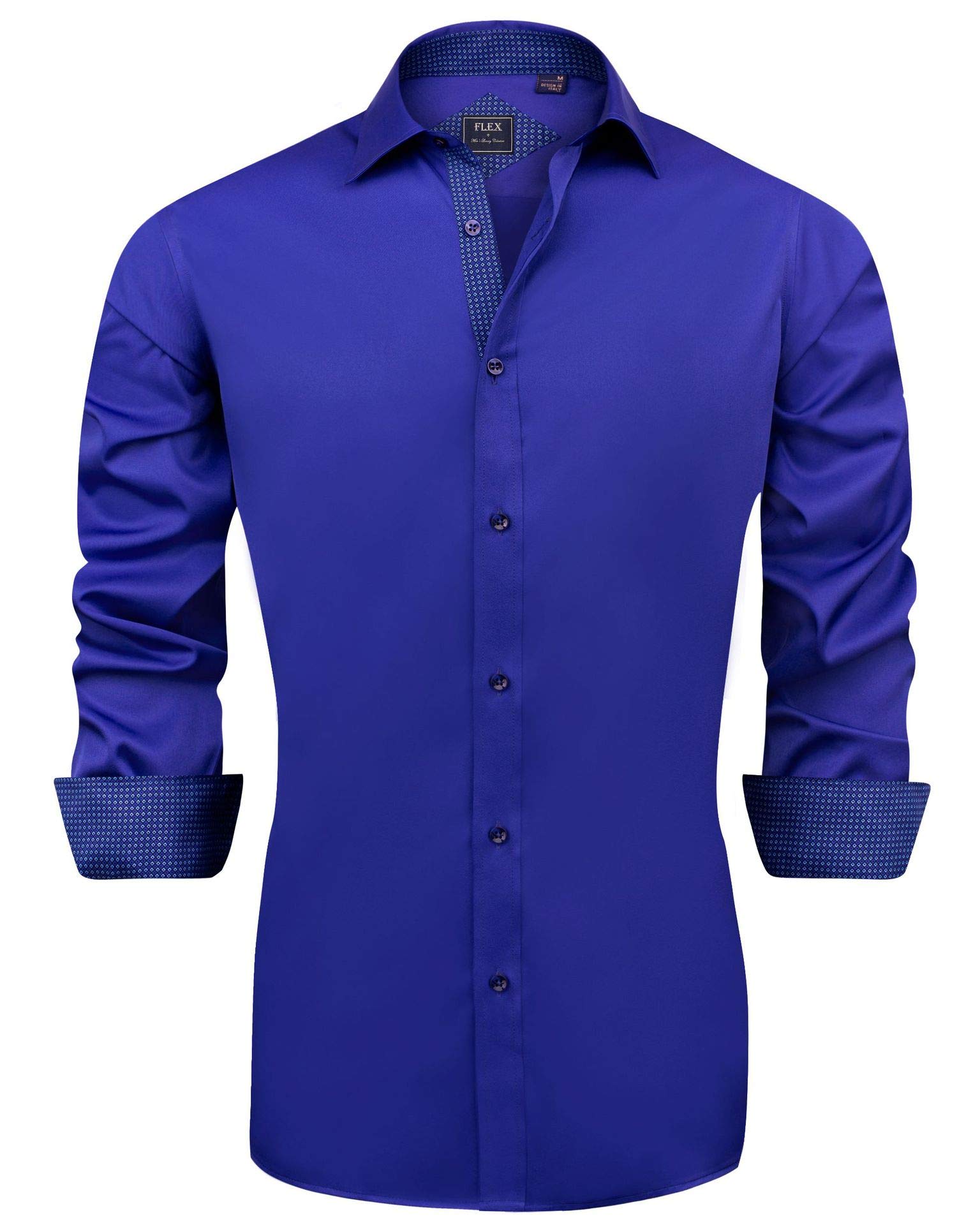 J.VER Pantalones de Pijama Button Down Shirt for Men