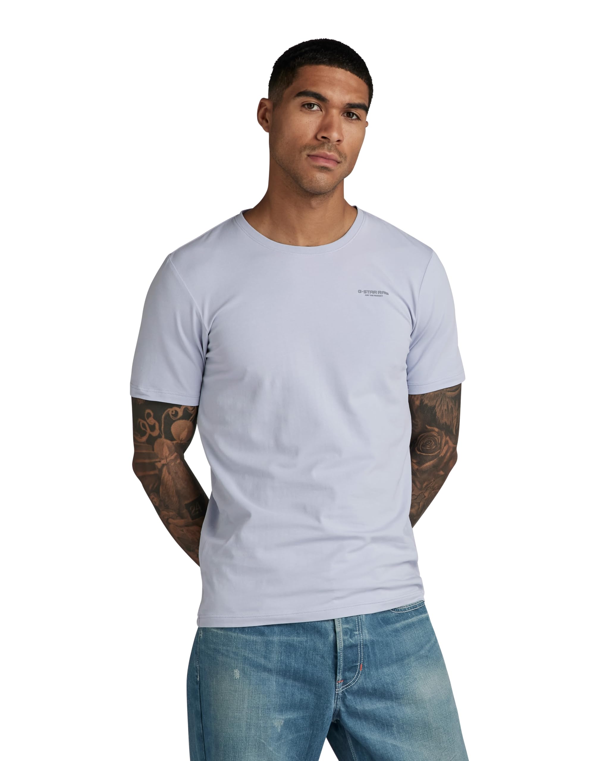 G-Star Slim Base Men's Short Sleeve T-Shirt (Pack of 1)