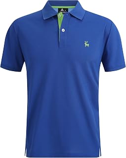 SwissWell Men's Polo Shirt Short Sleeve Golf Polo Shirt Lightweight Summer Shirts Breathable T Shirt Quick Dry