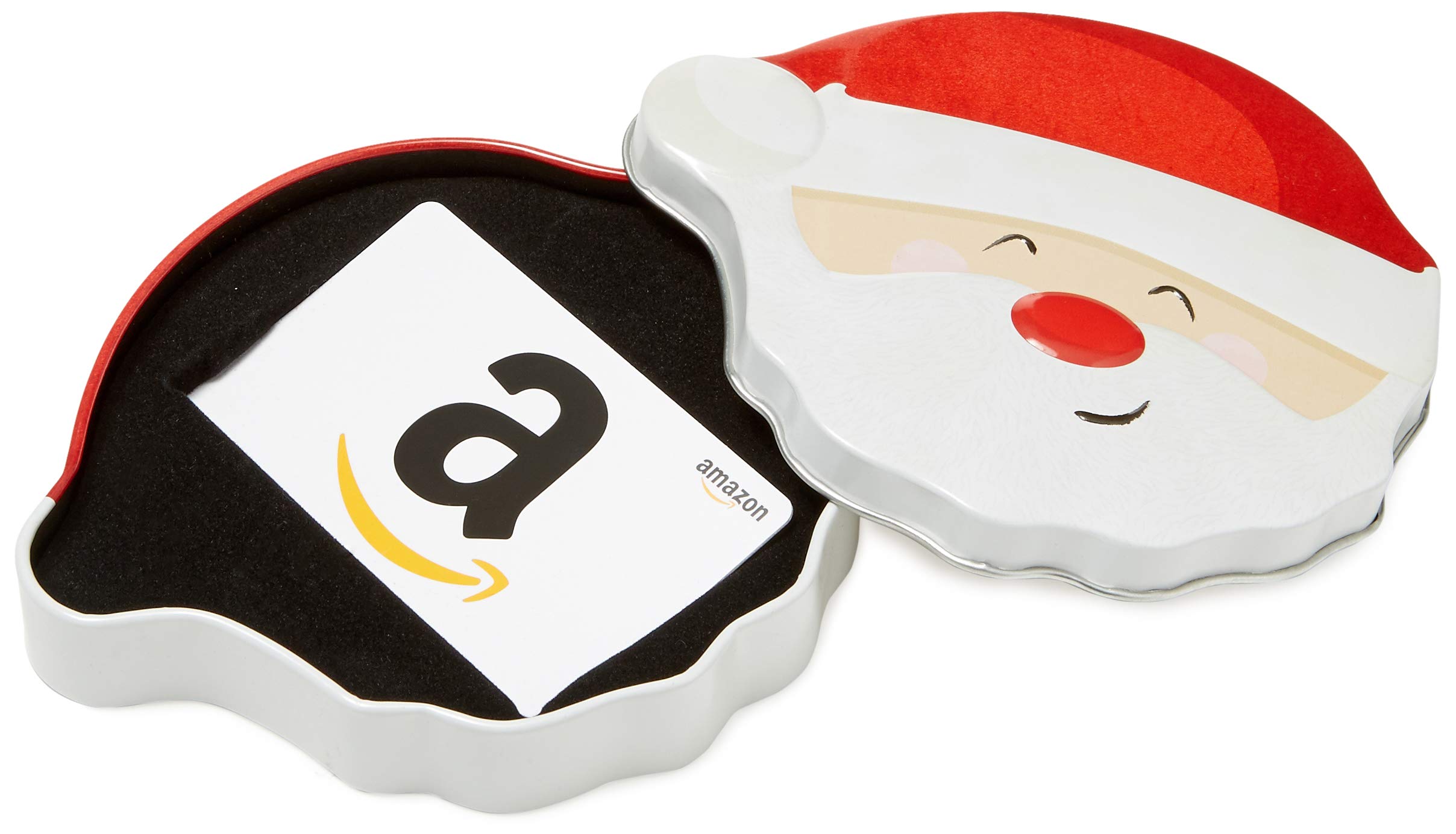 Amazon.ca Gift Card for Any Amount in Santa Smile Tin