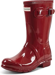 HUNTER Wmn Org Short Gloss, Women's Rain Boots