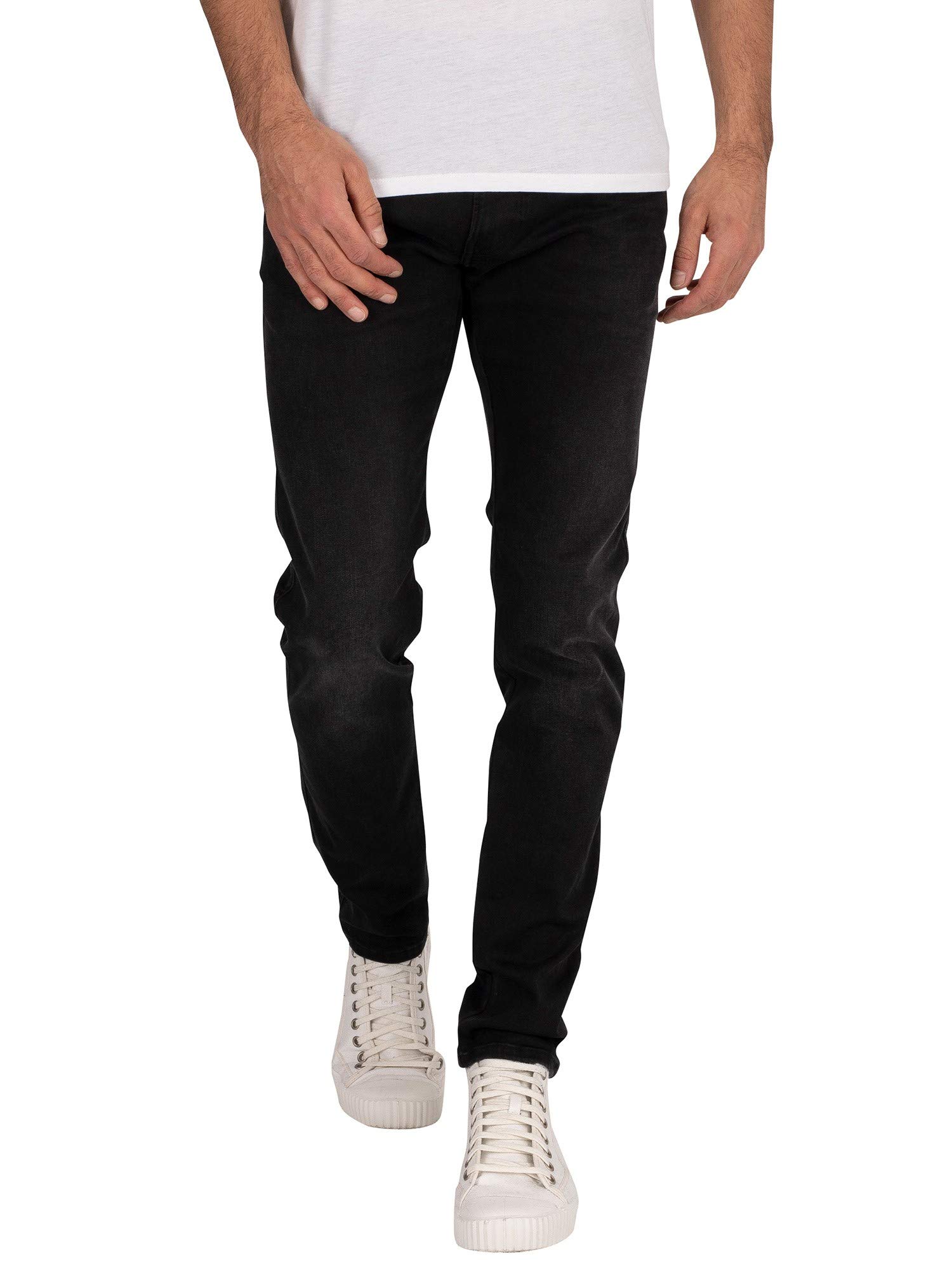 Replay Men's Anbass Slim-Fit Hyperflex Color X-Lite Jeans with Stretch