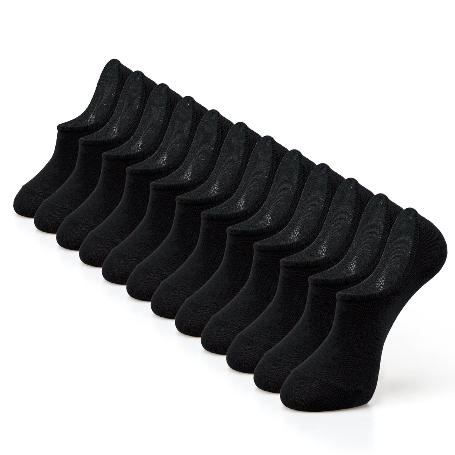 IDEGG Women & Men No Show Low Cut Anti‑Slip Casual Sports Running Socks