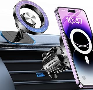 Kaistyle for Magsafe Car Mount【Strong Magnet】 Magnetic Phone Holder for Car Phone Holder Mount Dash Mounted Holders Phone Holders for Your Car Accessories for Women Men for iPhone 18 Pro Max 17 16 15