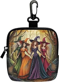 Mini Coin Purse Keychain, Multifunctional Pouch for Key Coin, Card Holder Data Cable Organizer Zipper Pouch 3, Multicolor 00733