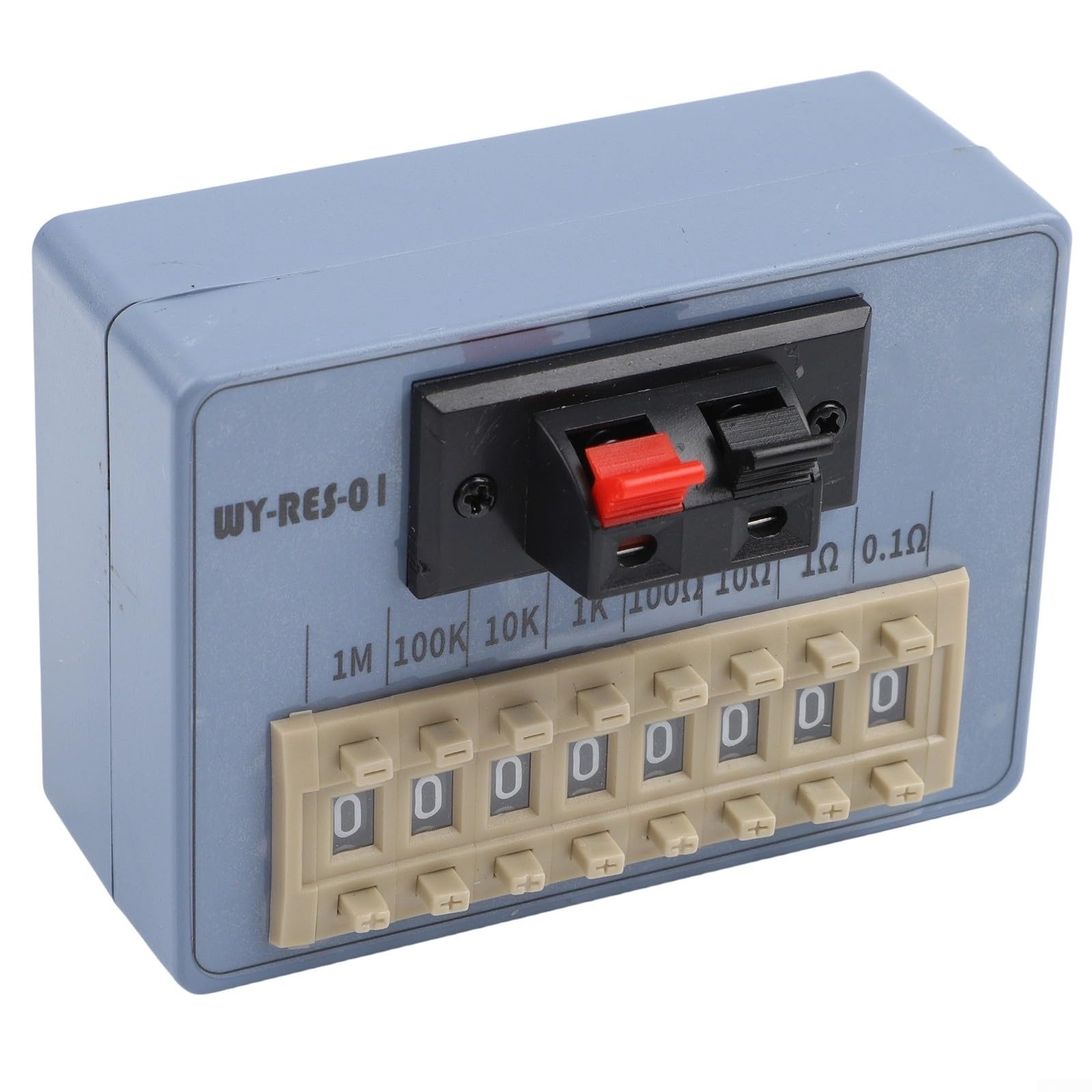 Noteflora WY-RES-01 8-Decade Resistance Box, 0.1Ω-9.99MΩ for Dial Programming Re