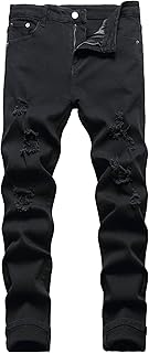 JUNBAOSS Jeans Elásticos Ajustados para Hombre Men's Golf Trousers