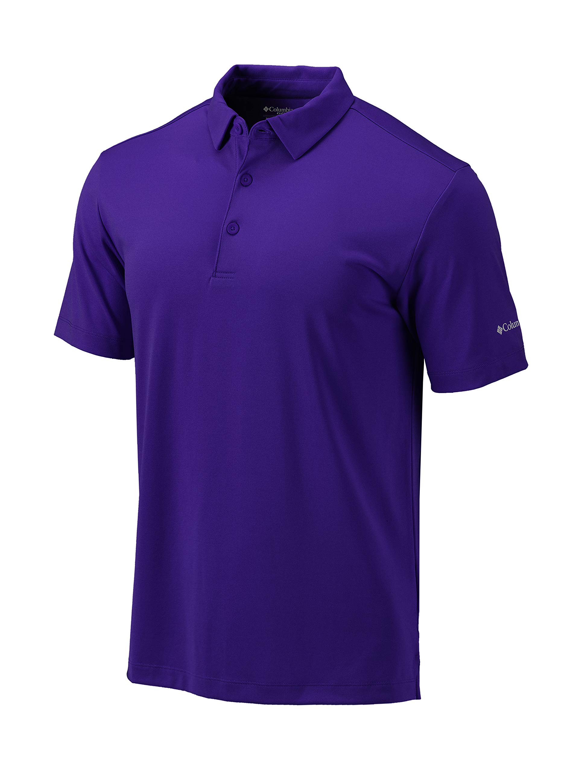Columbia Men's Golf Drive Polo Shirt Omni Wick Performance Breathable Short Slee