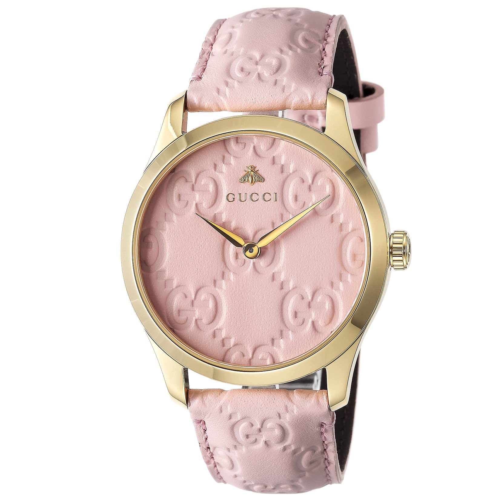 Gucci G Timeless YA1264104 Women's Watch, Pink, Pink