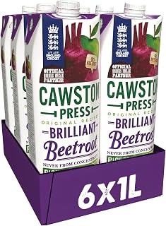 Cawston Press Brilliant Beetroot Pressed Juice 1 litre (Pack of 6) - Pure Pressed Beetroot, Vegan, No Added Sugar