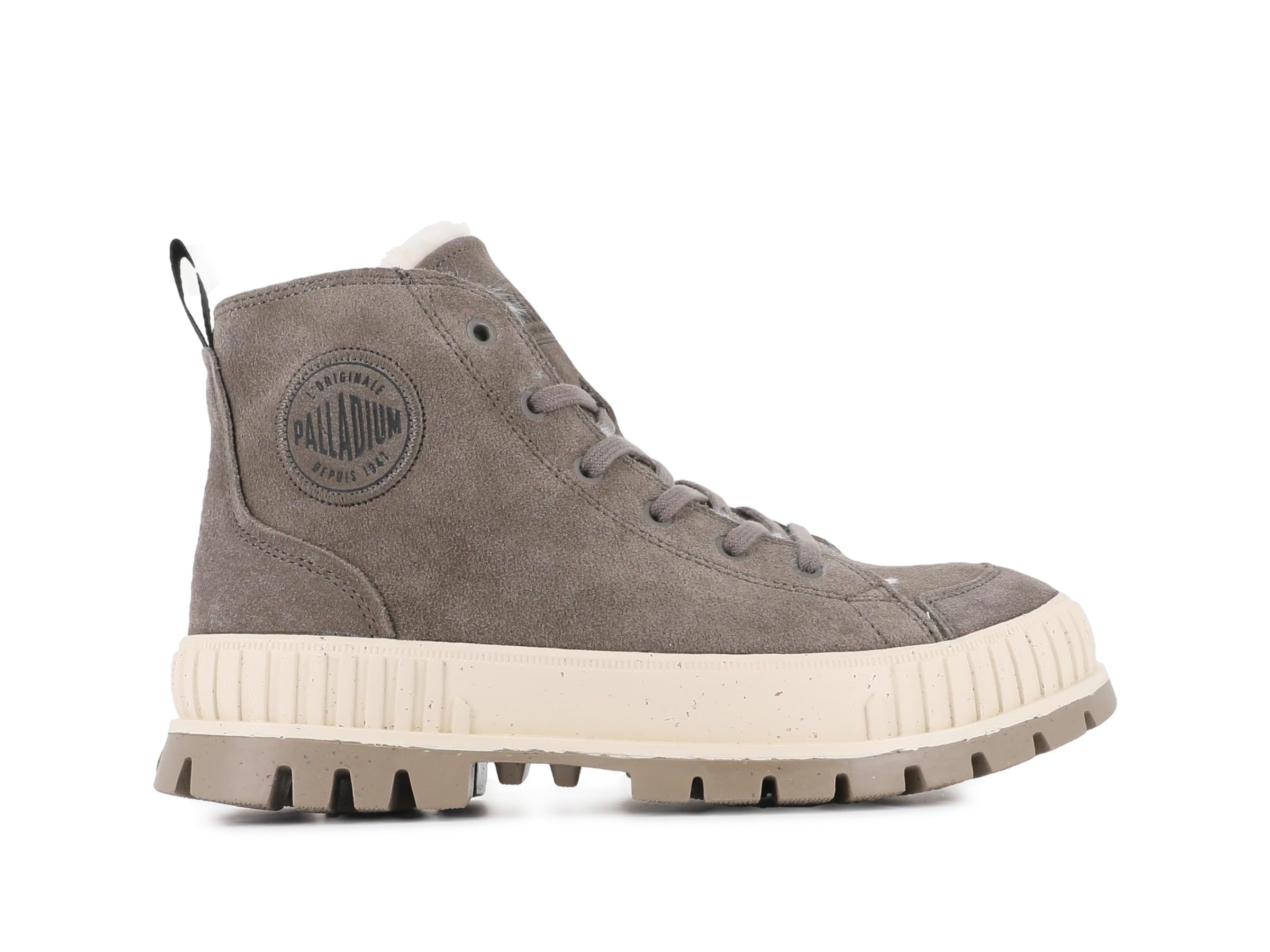 Palladium Mixed Pallashock Zip Warm Ankle Boots
