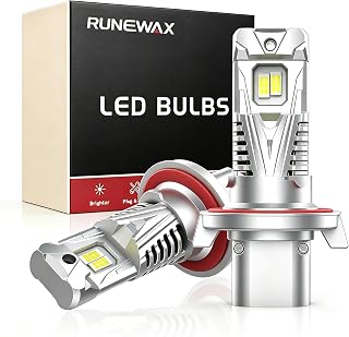 H13 LED Headlights for Ford F150 2004-2013 2014 High and Low Beam, 9008 LED Bulbs Headlamp, OE Replacement High Brightness Plug and Play, Pack of 2