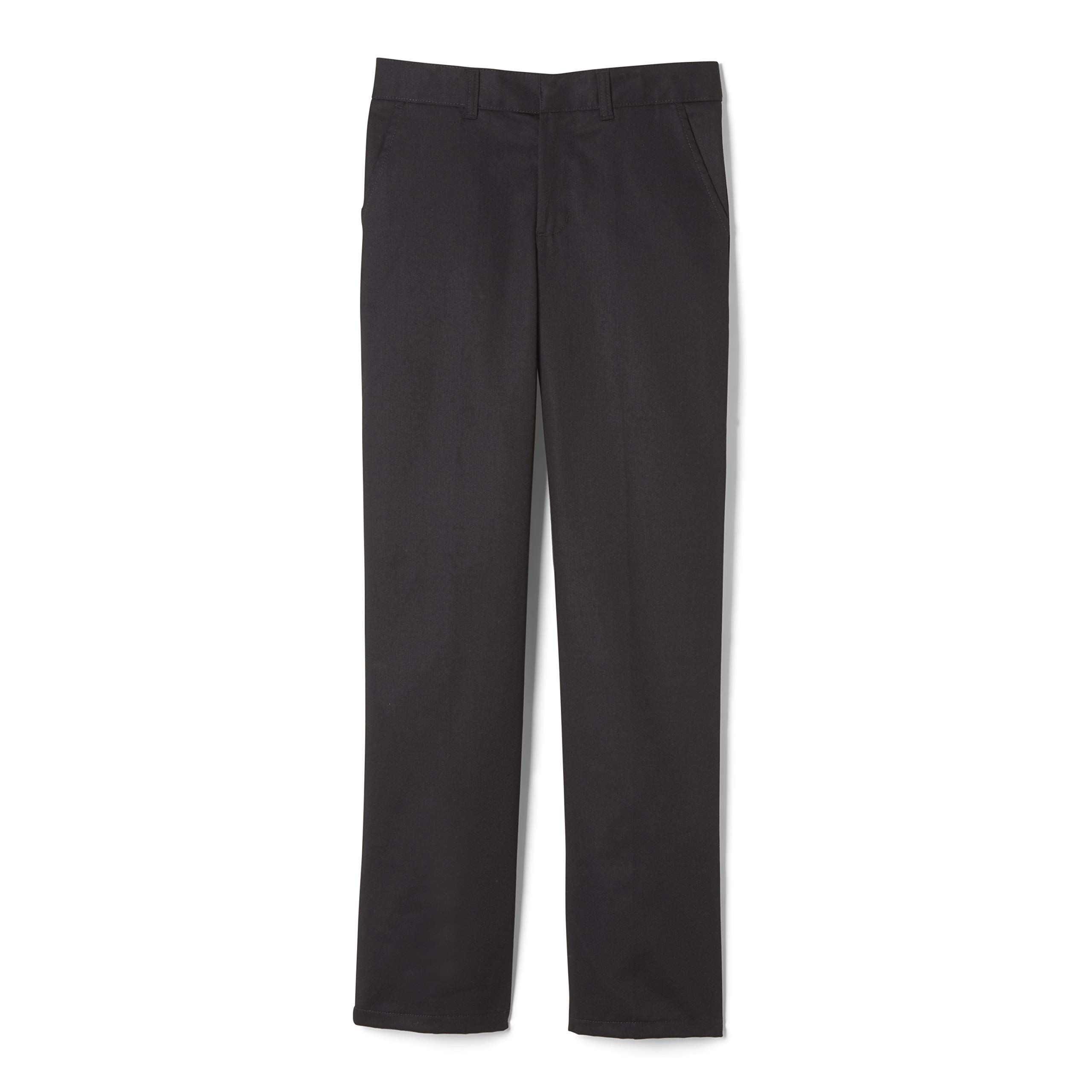 French Toast Boys Relaxed Fit Twill Pant with Adjustable WaistSchool Uniform Pan