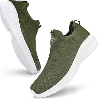 Giniros Men's Sneakers Slip On Running Running Walking Sneakers