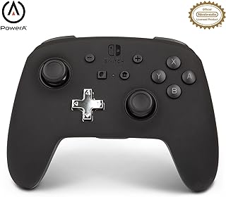 PowerA Enhanced Wireless Controller for Nintendo Switch/Switch 2 / Switch Lite/OLED Model - Black - Gamepad, game controller, Officially Licensed