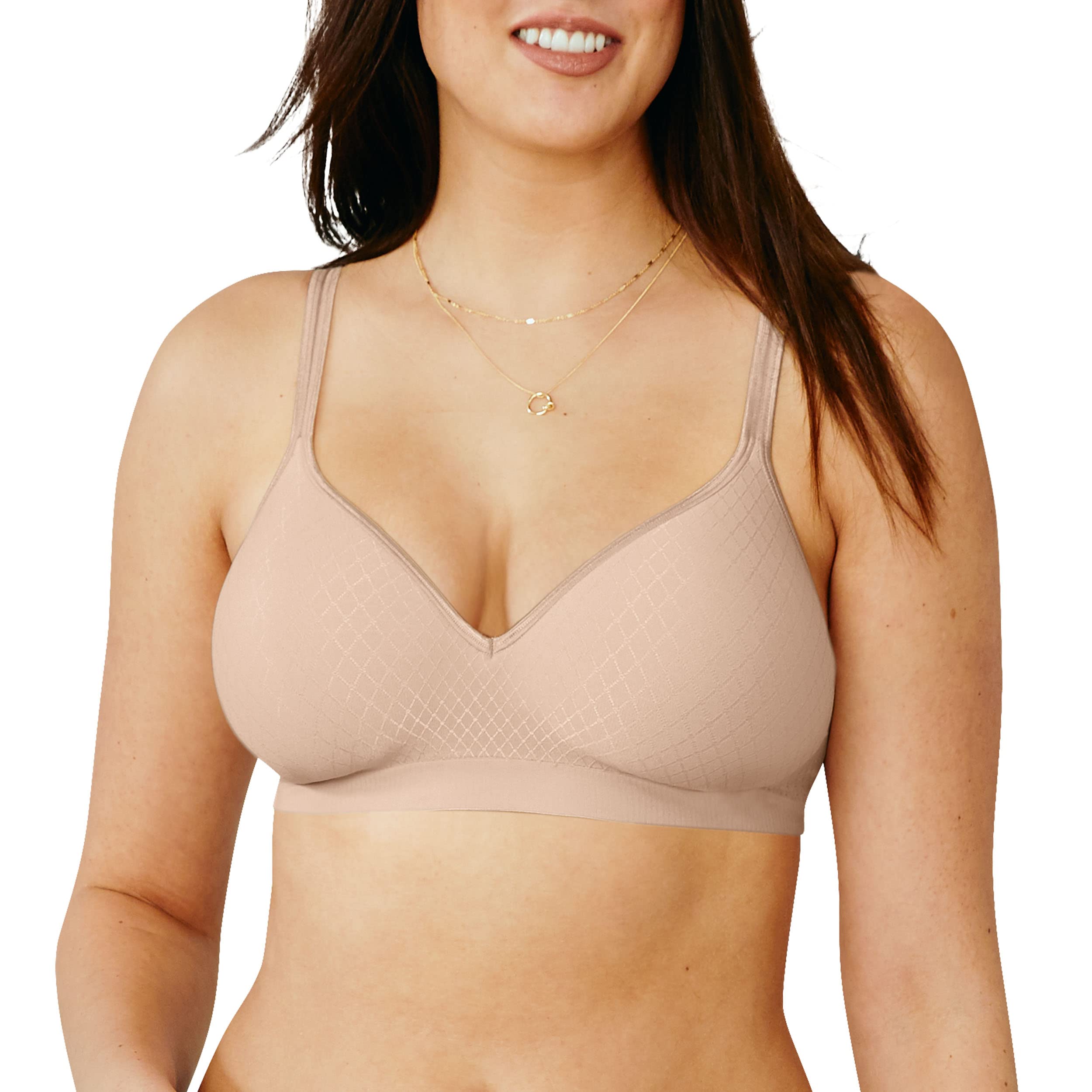 Hanes Women's Perfect Coverage Wireless, ComfortFlex Fit T-Shirt Bra (Retired Co