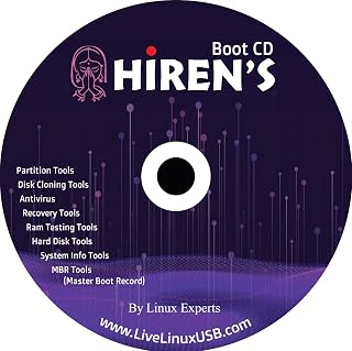 Hiren's Boot CD PE - Bootable DVD - Repair PCs Virus Removal Password Recovery