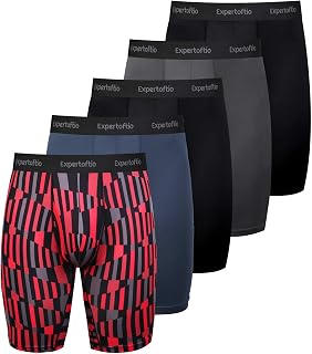 Men's Long Boxer Shorts Underwear Sport Long