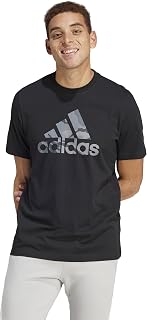 Adidas Men's Camo Badge of Sport Graphic Tee T-Shirt