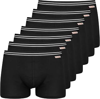 Nur der Pack of 7 Men's Boxer Shorts Cotton Stretch Cotton Eng Boxer Shorts Unterhosen Herren
