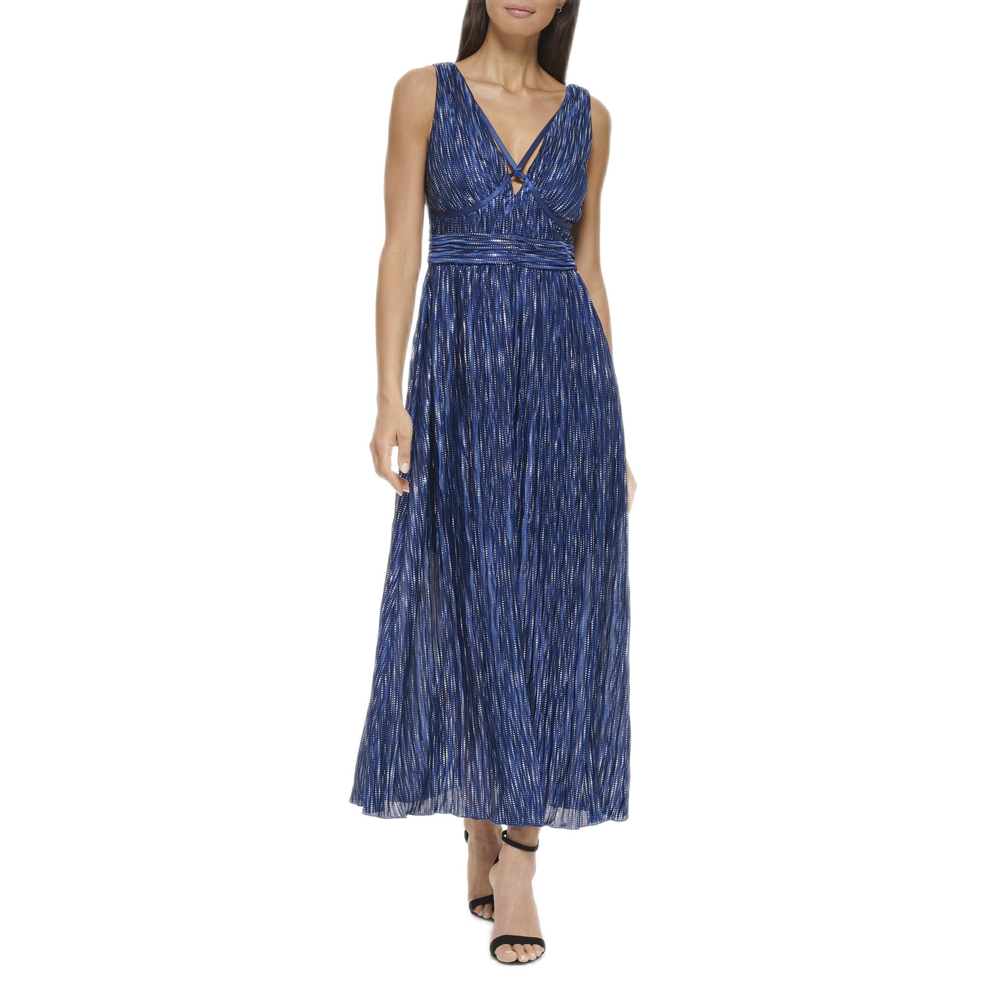 Guess Women's Textured Tank Top with Neckline Cocktail Dress