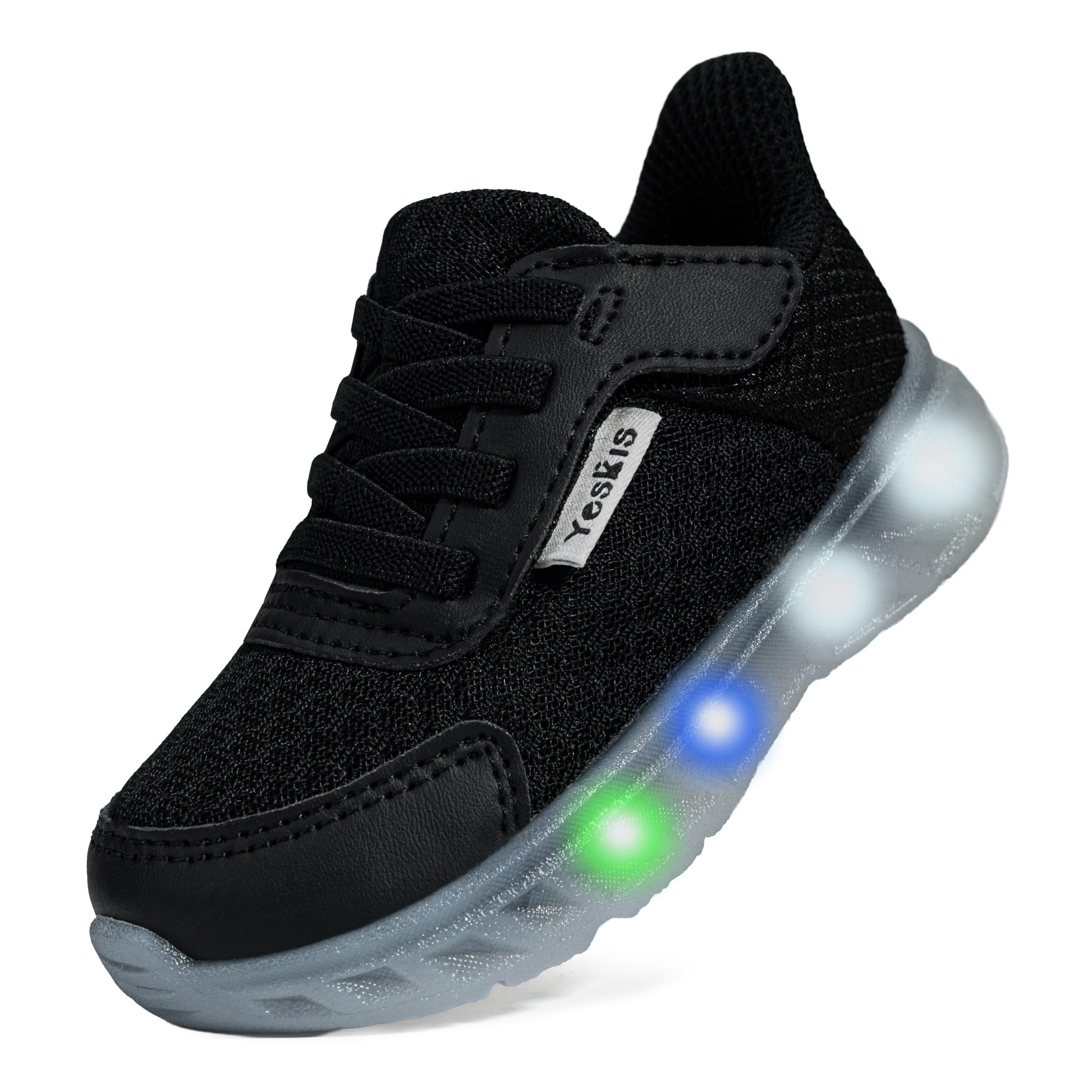 YESKIS Toddler Light Up Shoes Boys Girls Tennis Sneakers