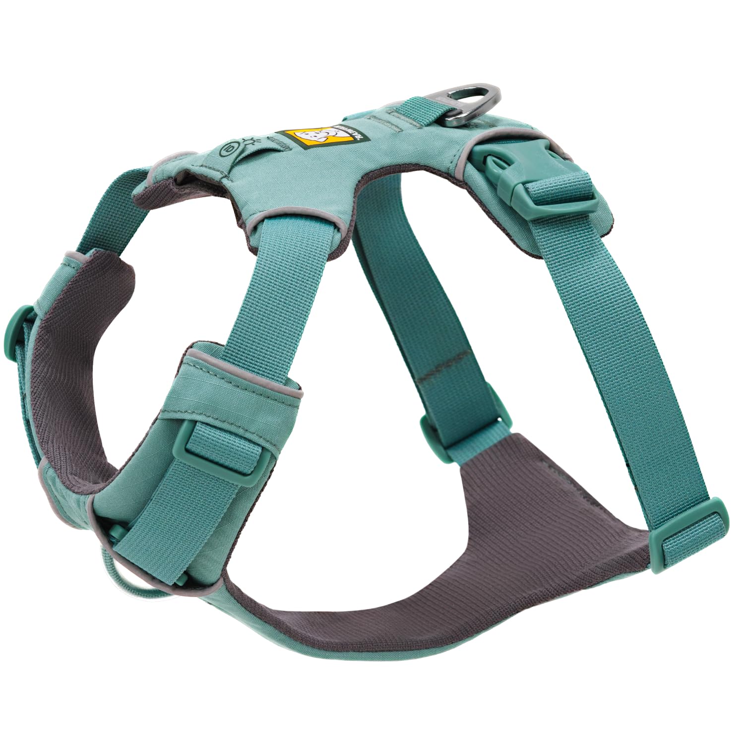 Ruffwear, Front Range Dog Chest Harness, River Rock Green, Medium | Four Points 