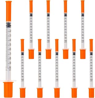 Plastic Multi Purpose Measuring Tools, 1ml/cc 32G, 6mm, Individually Packed (10)