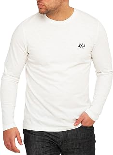 JACK & JONES Men's Jjenoa Tee O-Neck LS Noos Long Sleeve Top
