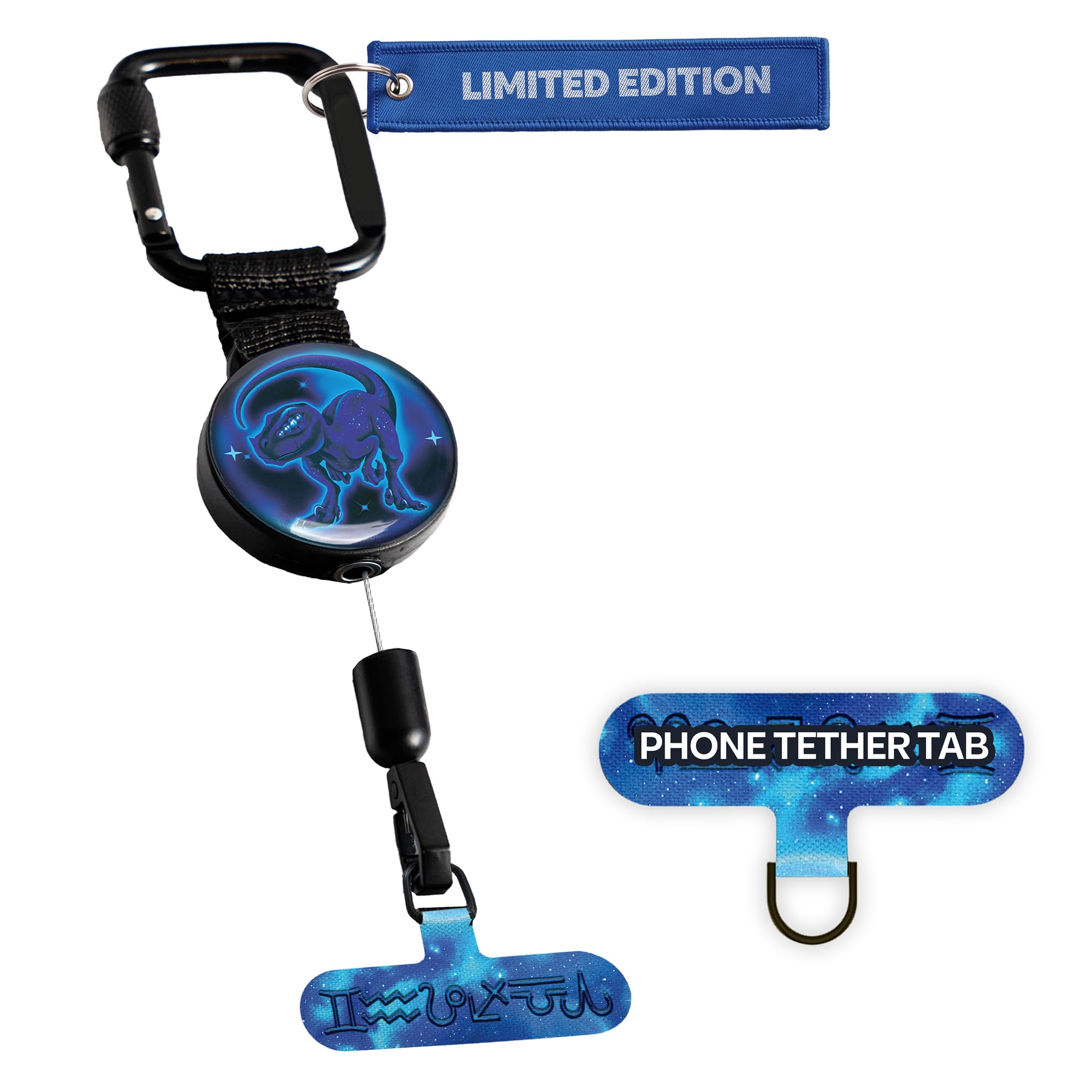 ClutchLoop Retractable Anti-Theft Phone Tether Lanyard Locking Carabiner | Phone
