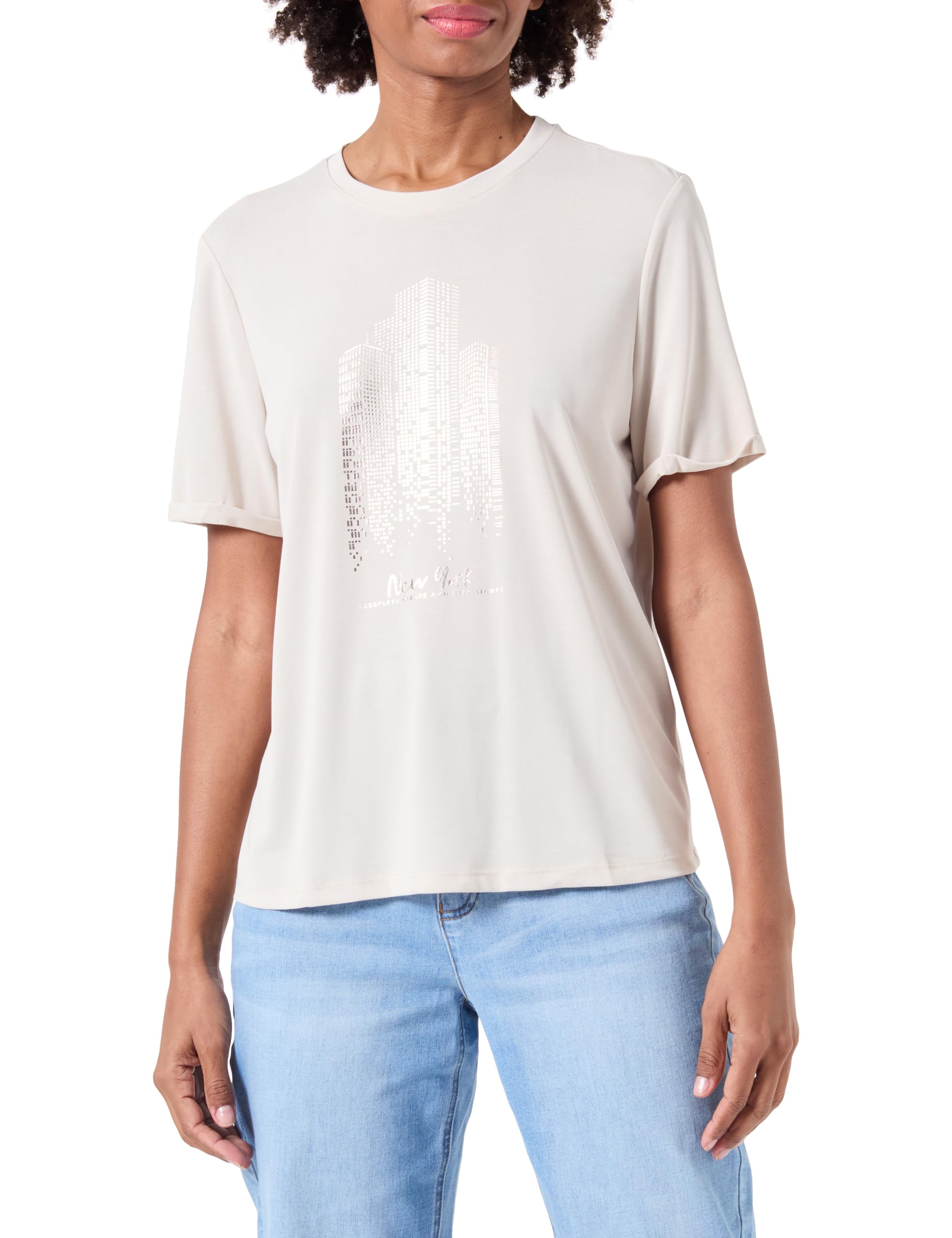 ONLY Onlfree Life Reg S/S City Top Box Jrs T-Shirt Donna